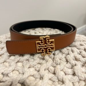 Tory Burch Reversible Leather Belt